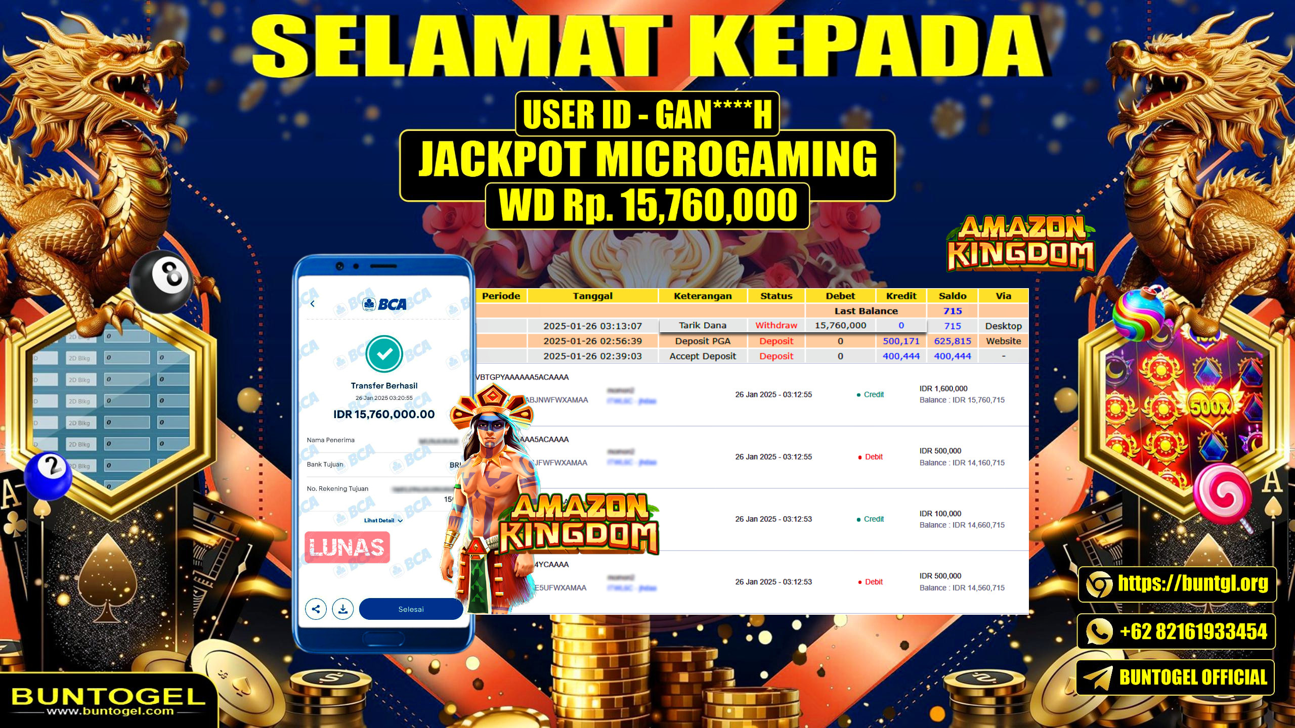 BUKTI BAYAR BUNTOGEL