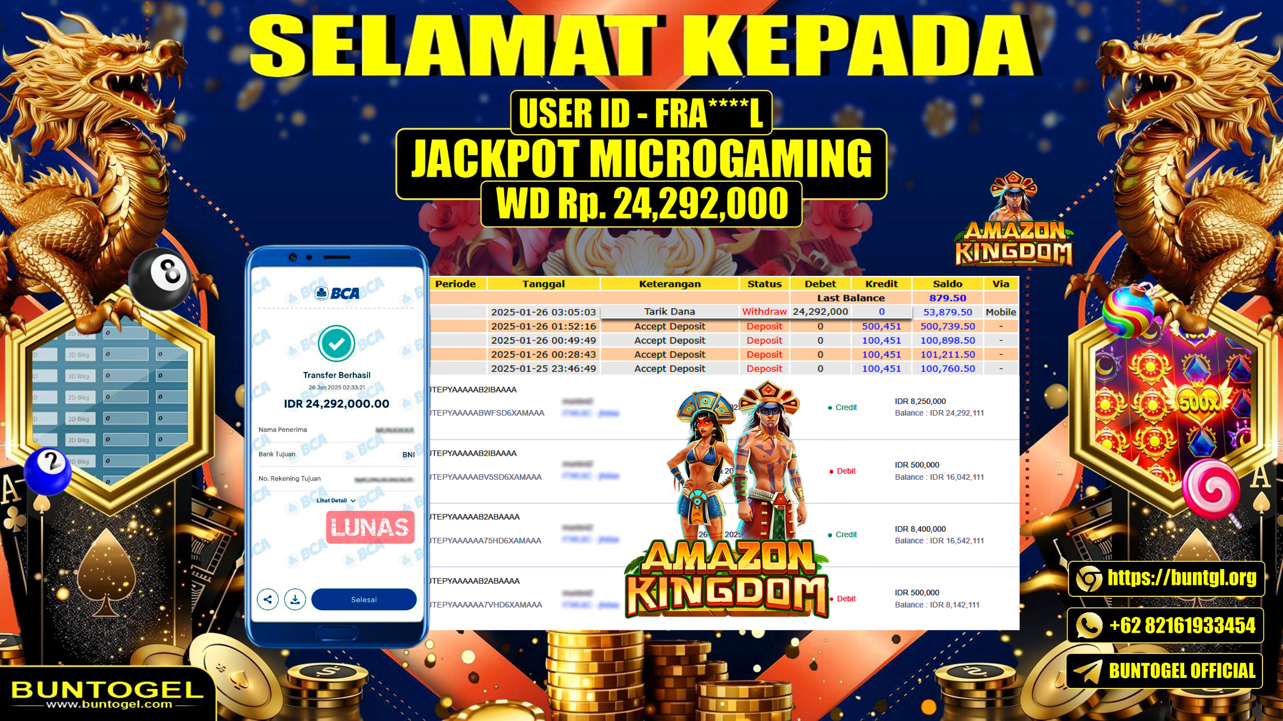 BUKTI BAYAR BUNTOGEL
