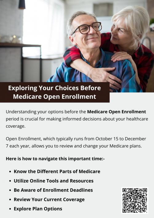 Understanding your options before Medicare Open Enrollment can significantly impact your healthcare coverage and costs. By reviewing your current plan, exploring new options, and utilizing available resources, you can make informed choices that meet your healthcare needs. Stay proactive during the Open Enrollment period to ensure you secure the best Medicare coverage for the upcoming year. To know more visit here https://www.capitalbluemedicare.com/wps/portal/capm/home/enroll