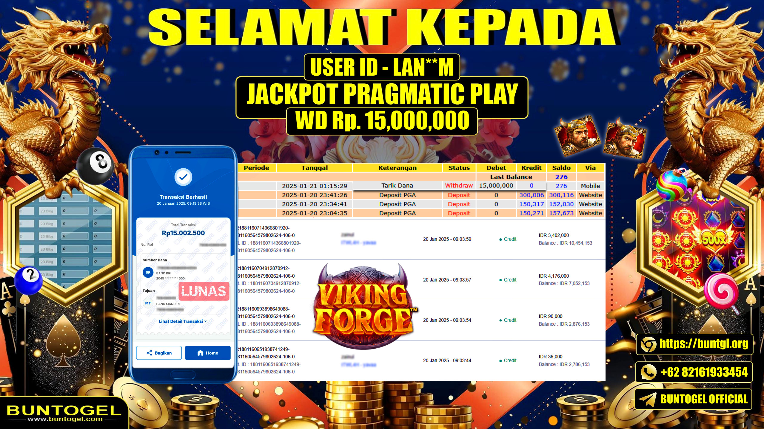 BUKTI BAYAR BUNTOGEL