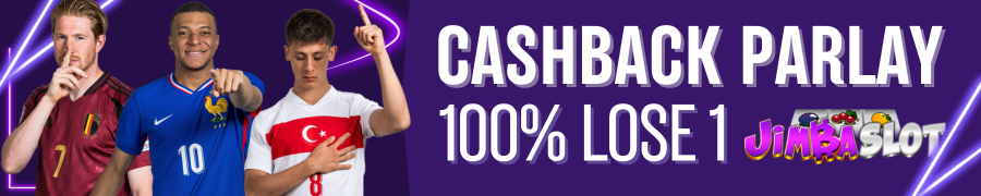 CASHBACK PARLAY 100% LOSE 1
                    </div>
                                        <div style=