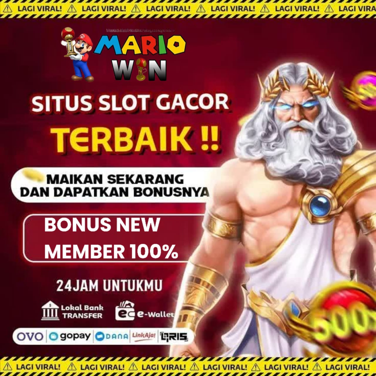 MARIOWIN LOGIN: Situs Terpercaya dan Pasti Membayar Hari Ini – Jagoannya Slot Online!