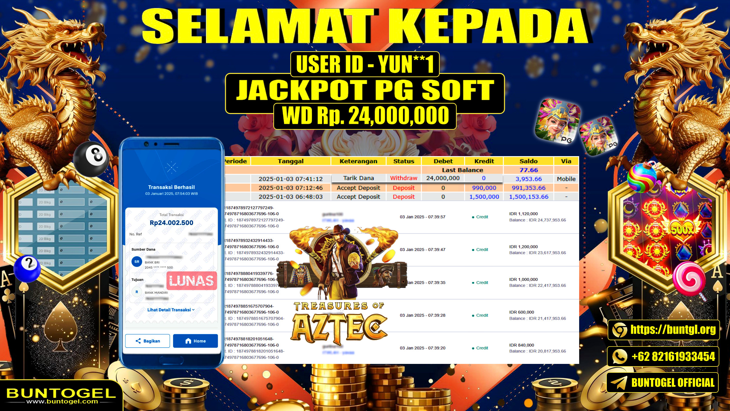 BUKTI BAYAR BUNTOGEL