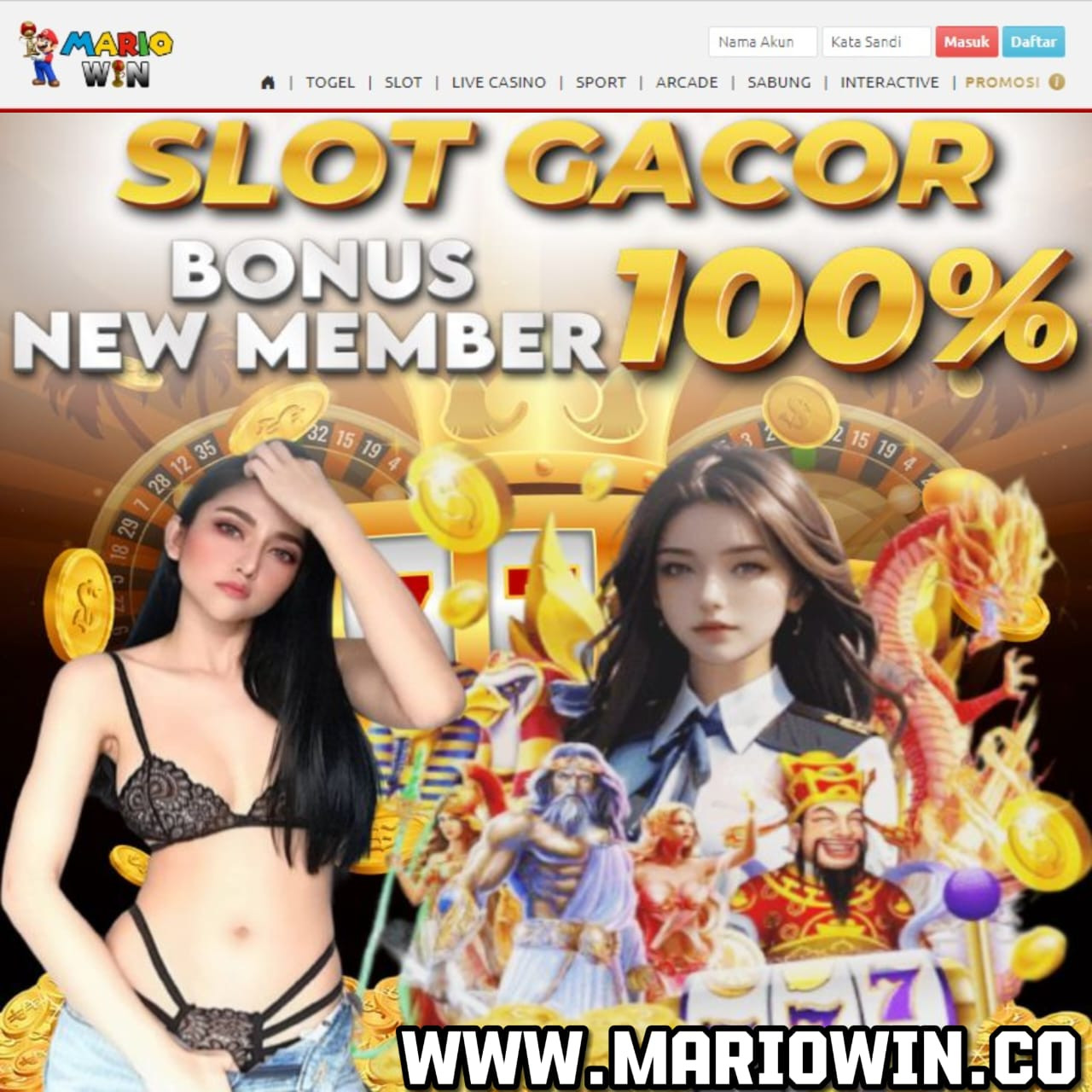 MARIOWIN LOGIN: Platform Slot Terbaik dan Terpercaya – Pilihan Paling Menguntungkan Hari Ini!