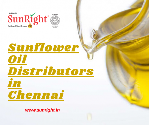 Sunflower Oil Distributors in Chennai provide the best sunflower oil. Which has a good smoke point and can be used for cooking or frying as well. For regular supply, contact:https://sunright.in/