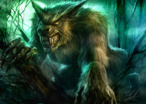 Werewolf Lurking by chrisscalf