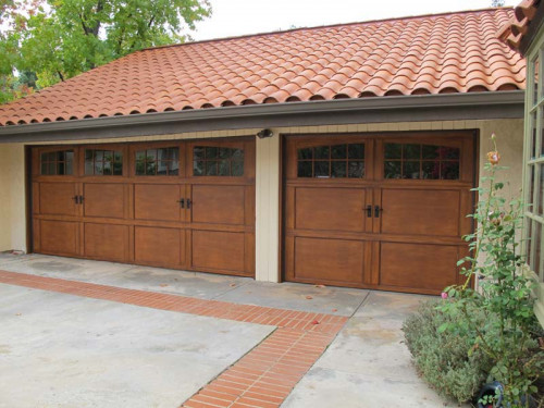 Westfield Faux Steel Door Arched Grid Windows