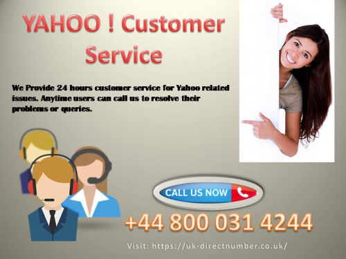 We provide best solution for all Yahoo issues and UK Yahoo Mail account related problem with simple to follow and easy to interpret steps at Yahoo customer service number +44 800 031 4244. Visit: https://uk-directnumber.co.uk/