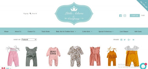 We sell online Baby girl jumpsuits and baby onesies in Canada. Find Here best designer Baby girl jumpsuits. Baby swimwear dress, Baby Girls Dresses Canada and baby Girls Rompers.

Our boutique specializes in glamorous clothing, shoes and accessories for girls ages Newborn to seven years of age. Little Adora's enchanting pieces are made with a mix of modern and vintage inspirations, strands of lace, a dab of floral, and a lot of LOVE. We believe every little girl should look and feel like a princess and that is why we have hand selected beautiful one of kind pieces. We are a new growing boutique that hopes to make your shopping experience as fun and easy as possible. We try are very best to restock our most popular items on a daily basis so you will never miss out your fave items.

#BabyClothesCanada #babygirlclothes #Girlsclothes #BabyGirldress #BabyRomper #cutekidsclothes #toddlerclothesCanada #babyClothesUSA #BabyGirlrompers #Newbornbabyclothes #babygirljumpsuitsnearme #babyonesiesinCanada #babyswimweardress #BabyGirlsDressesCanada #babyGirlsRompers #babyShirts&Pantsnearme #NewbornclothsCanada #babyshoesincanada #babygirlbodysuitsnearme

Web:https://shoplittleadoraandcompany.com/collections/baby-girl-jumpsuits