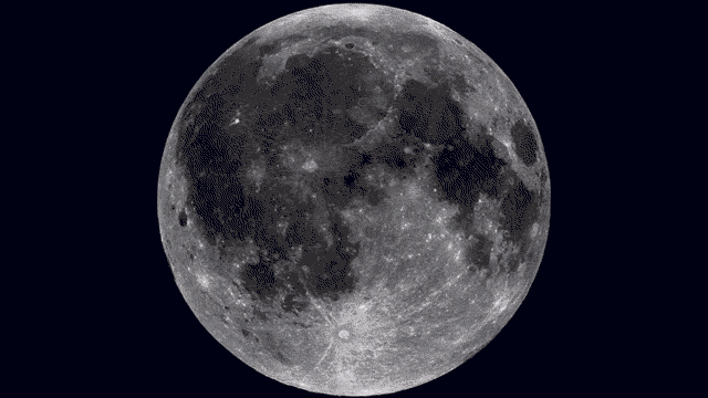 gif 640 luna in rotazione