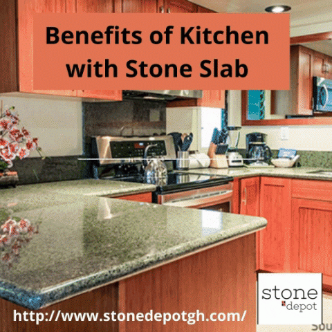 There are various benefits that make granite much popular as a kitchen stone slab. Check out this GIF, you will come to know about them. And visit Stone Depot to make your wise choice for granite and marble.

http://www.stonedepotgh.com/