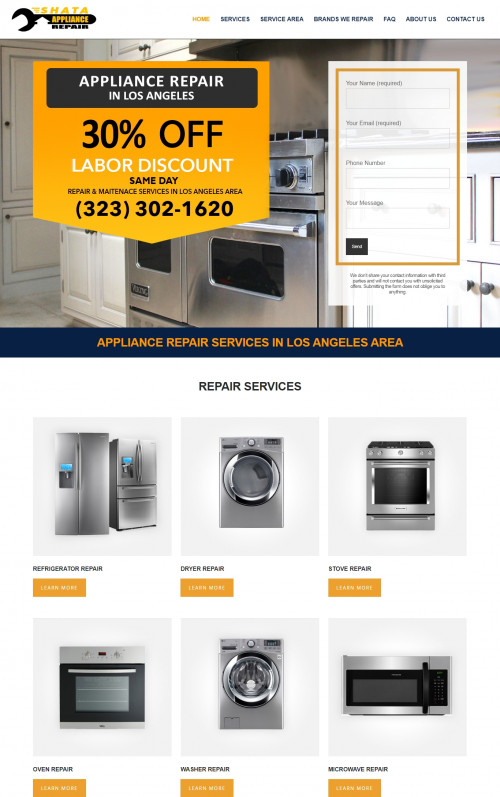 Shata Appliance is an Appliance Repair Company. Our Company provide premium repair services and to give the quickest response without compromising on the quality.

Professional refrigerator, oven, washer, dryer repair services for the past many years. We are a repeated family operated Appliance Repair Company for the past many years. We treat all our valuable customers as if they are our own family. Shanta Appliance Repair feels proud of itself because of top-tier workmanship and top-class appliance repair services. 

#shataappliance #refrigeratorrepair #refrigeratorrepairnearme #refrigeratorrepairservice #Kitchenaidrefrigeratorrepair #Subzerorefrigeratorrepair #dryerrepairnearme #dryerrepairservice #whirlpoolwasherrepair #stoverepairnearme

Web:- https://shataappliance.com/