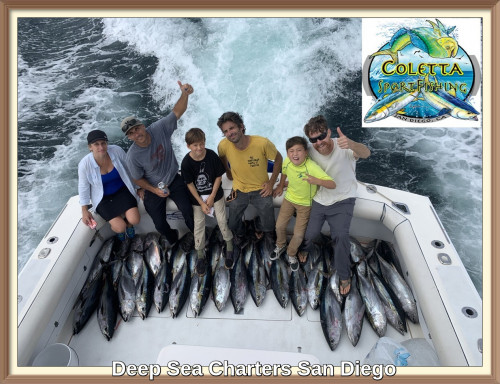 Let us take you to the one of the exotic & most inexhaustible fishing spots in San Diego Bay. In this San Diego Fishing spots you catch fish like Yellofin, Tuna, Bigeye Tuna, Marlin, Mahi Mahi and many more fish species.
https://colettasportfishing.com/