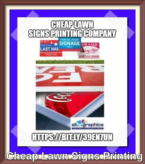 For lawn sign, outdoor signs and yard signs in NY, long Island, contact All in 1 Graphics.  We are using high quality printing materials & latest printing technology to print your products. For custom design signs to promote your business or events contact us today.
https://allin1graphics.com/product-category/lawn-signs-and-yard-signs/