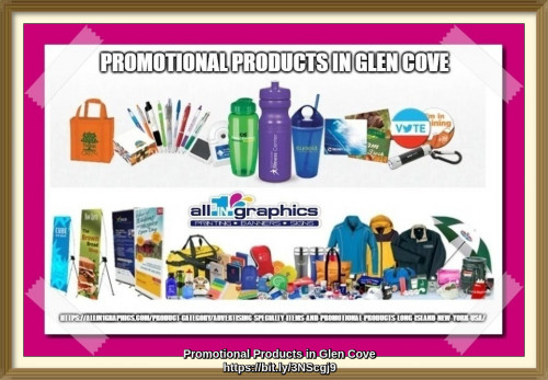 We print promotional products in Glen Cove, NY on advertising specialty items for a lasting impression. We provide a wide range of products to help grow your business. For more information visit our website, browse it and inquire on your selected item.
https://bit.ly/3KbN3OF