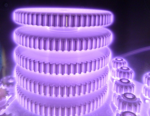 The micro frames and properties of commercial plasma nitriding are strongly affected by bias volts. At different bias volt and by high freq and low volt, for pure iron commercial nitriding processes the layers show best wear and corrosion resistance. For more information visit website :  http://www.ans-ion.net/who.html